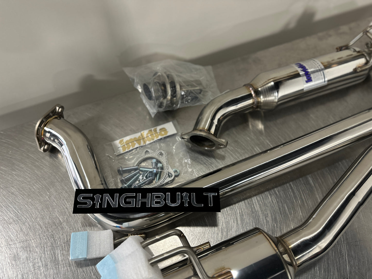 Invidia 06-11 Honda Civic Si Sedan N1 70mm Cat-Back Exhaust w/ Titanium Tip