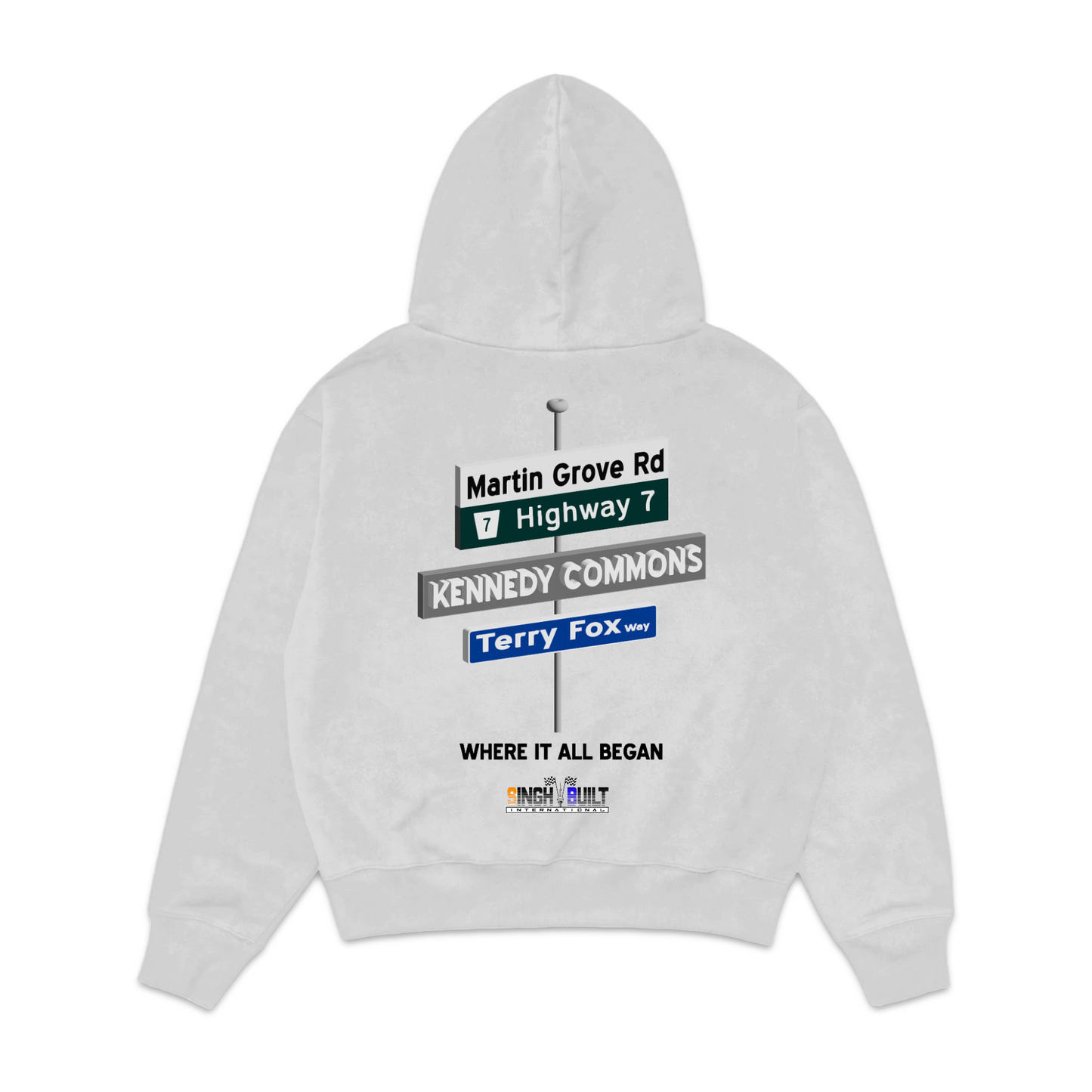 Iconic Toronto Streets Hoodie Sweatshirt