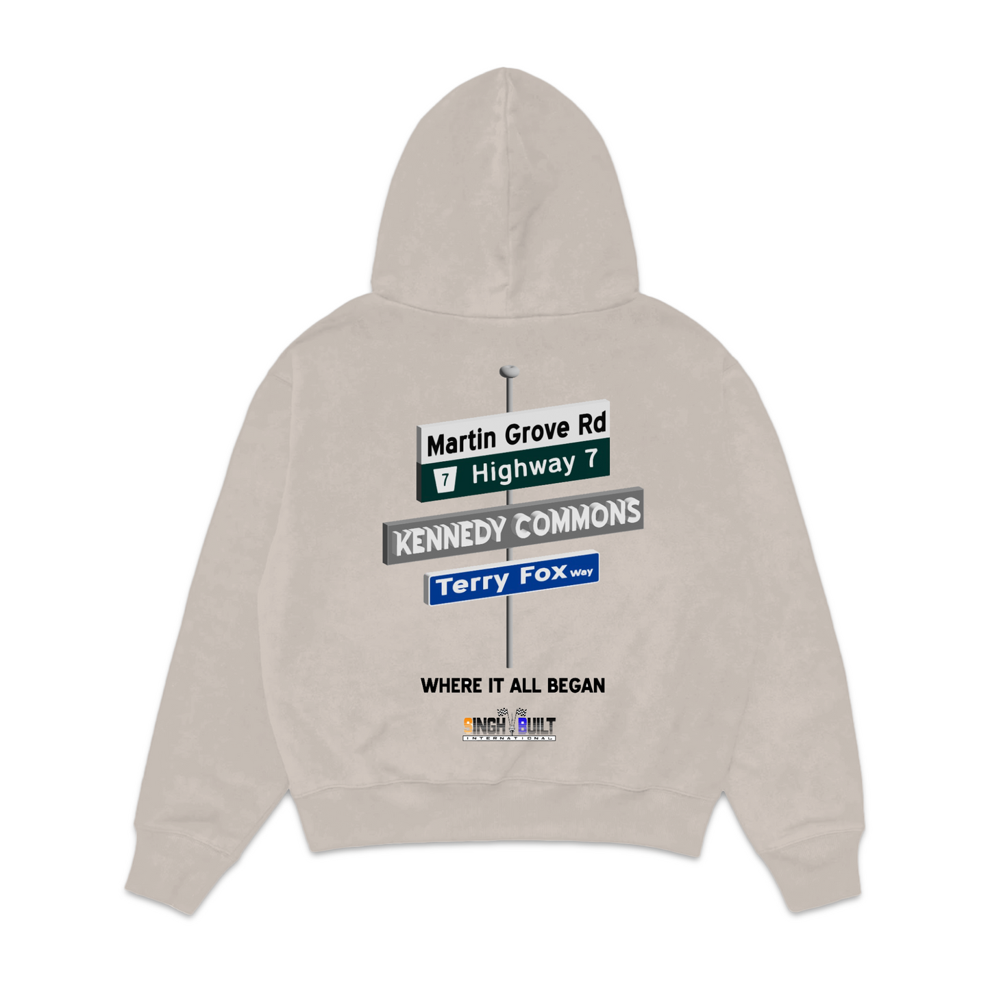 Iconic Toronto Streets Hoodie Sweatshirt